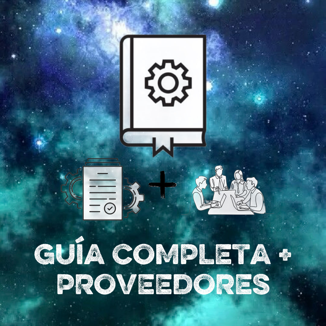 GUÍA COMPLETA + PROVEEDORES